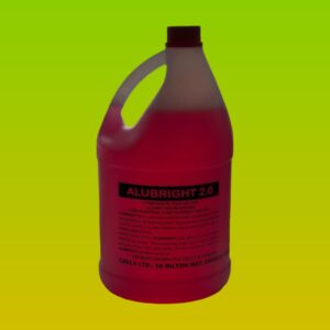 Gallon container of ALUBRIGHT 2.0 Condenser Cooling Coil Cleaner and Brightener